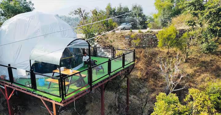 Glamping Dome at Naukuchiatal x Solis Nature