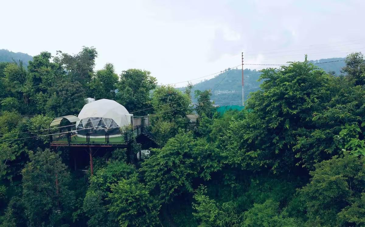 Glamping Dome at Naukuchiatal x Solis Nature