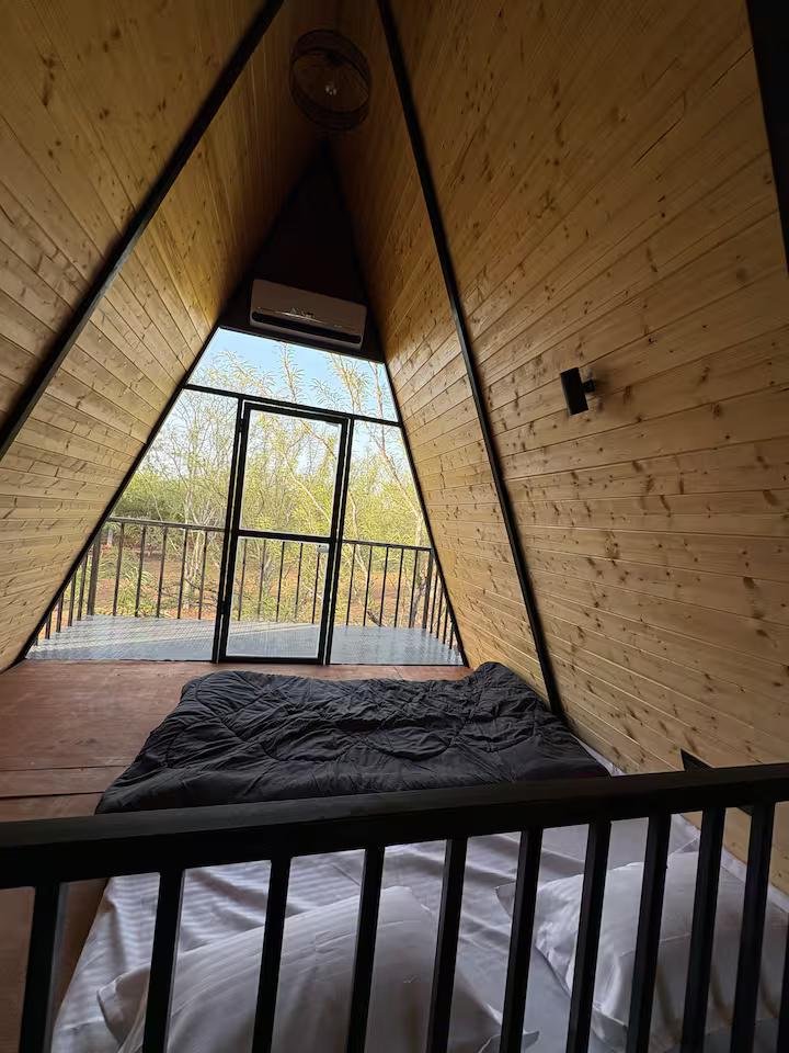 A-frame Abode x Solis Nature