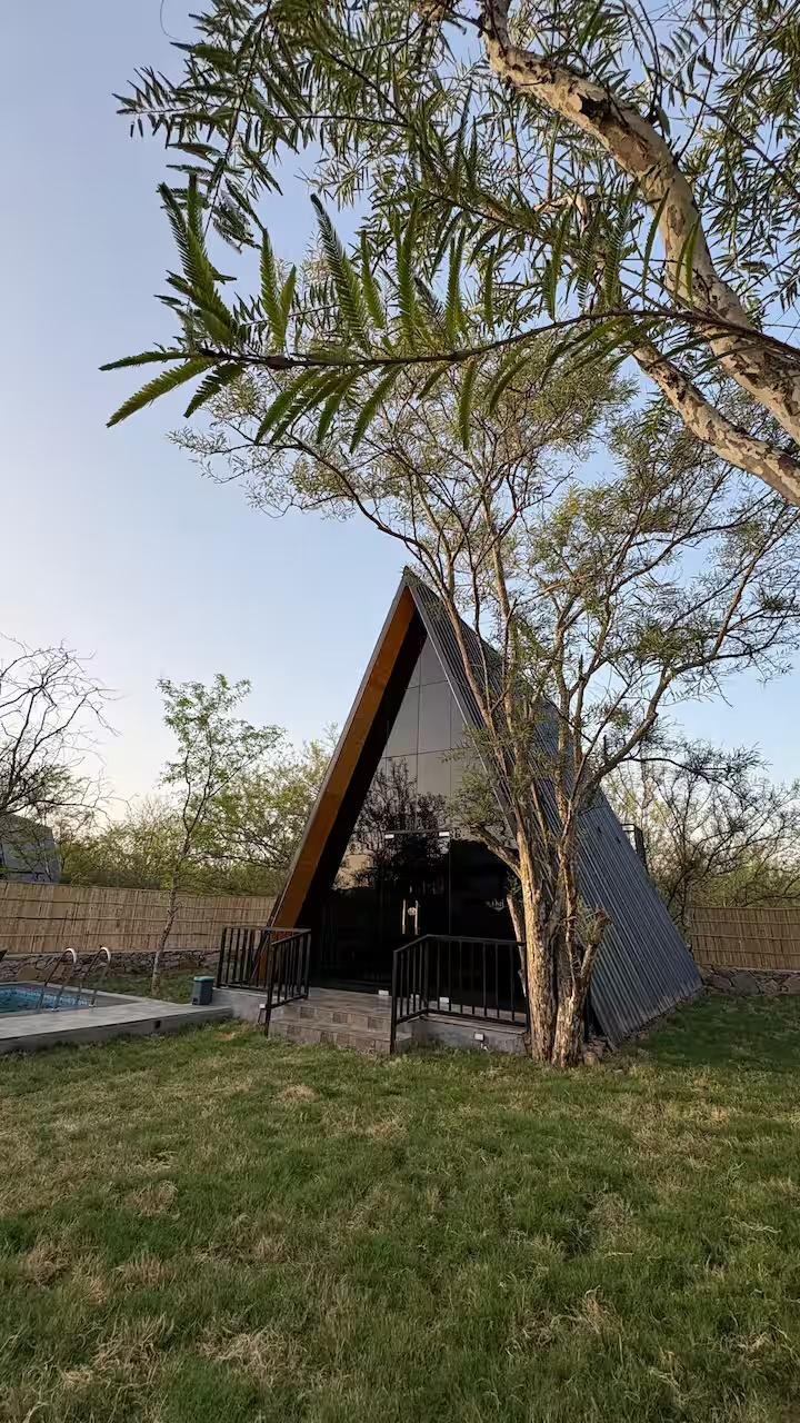A-frame Abode x Solis Nature